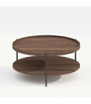 Diivanilaud CINDY D80xH40cm, melamiin p&auml;hkel