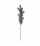 Kunstoks GREENLAND H55cm, punased marjad