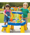 WOOPIE XL veelaud koos tooliga, 2-&uuml;hes liivakast Delfiin, 12-osaline