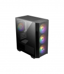 MSI MAG FORGE M100R Side window Black Micro ATX Tower Power supply included No ATX
