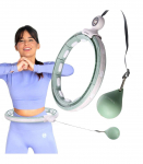 HHM15 HULA HOOP GREEN MAGNETIC WITH WEIGHT HMS