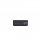 Logitech K400 Plus Keyboard with Trackpad Wireless US Black USB port