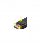 Goobay 51719 DisplayPort/HDMI&trade; adapter 1.1, gold-plated Goobay