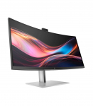 HP 734pm Series 7 Pro Curved Conferencing Monitor - 34" 3440x1440 WQHD 400-nit 120Hz AG, Curved, IPS HDR, USB-C(100W/65W/15W)