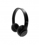 MEDIA-TECH EPSILION BT MT3591 Wireless headphones Bluetooth 4.2 Microphone Radio FM Black