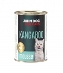 JOHN DOG For cats Kangaroo Mousse - wet cat food - 400g