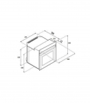 Integreeritav ahi Starkke STR45CBL