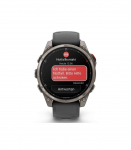 Garmin fēnix 8 Pro 3.56 cm (1.4") AMOLED 47 mm Digital 454 x 454 pixels Touchscreen Graphite, Titanium Wi-Fi GPS