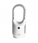 Adler Bladeless Rechargeable Fan AD 7343 Desk Fan White Diameter 14 cm Number of speeds 3