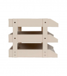 Dokumendiriiul WILMA 28x35xH27cm, kreem