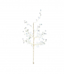 Kunstoks SHINE H40cm, kuldne