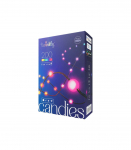 Twinkly Candies 200 Pearl-shaped RGB LEDs, Green Wire, USB-C