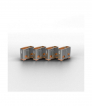 USB PORT BLOCKER 4PACK/ORANGE 40453 LINDY