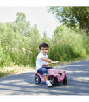 BIG Jeździk Bobby Car Classic Flower R&oacute;żowy