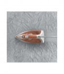 Tefal Virtuo 30 FV2C40E0 iron Dry & Steam iron Ceramic soleplate 2000 W Peach, White
