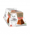 PURINA Gourmet Revelations Chunks in jelly with salmon - wet cat food - 2x57g