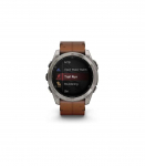 Garmin Fenix 8 3.56 cm (1.4") AMOLED 51 mm Digital 454 x 454 pixels Touchscreen Titanium Wi-Fi GPS (satellite)