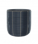 Lillepott WICKER D35xH36cm, must/pruun