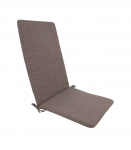 Toolikate seljatoega SIMPLE BROWN 48x115x3cm, pruun, 100% pol&uuml;ester