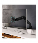 ONKRON G90-B Swivel and tilt desk mount for 13&lsquo;-34&rsquo; monitors, max. 10 kg, with rotation, black