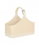 Ajalehekorv WILMA 37,5x17,5x27cm, kreem
