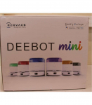 SALE OUT. Ecovacs DEEBOT mini Vacuum cleaner, Robot, Wet&Dry, ZeroTangle Technology, Agile Navigation, White/Blue +