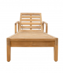 Lamamistool MALDIVE 73x210xH33cm, tiikpuu