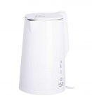 Adler Kettle AD 1345w Electric 2200 W 1.7 L Stainless steel 360&deg; rotational base White