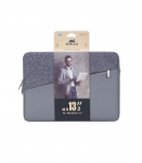 NB SLEEVE EGMONT 13.3"/7903 GREY RIVACASE