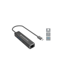 Conceptronic ABBY13B Gigabit Ethernet USB 3.2 Gen 1 Adapter with USB Hub, GbE, 2x USB-A, 2x USB-C