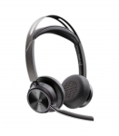 HP Poly Voyager Focus 2 Microsoft Teams Certified USB-C-C Headset +USB-C/A Adapter +Charging Stand