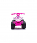 TR1805 Electric Ride-On Quad White-pink