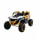 M3 Yellow and White Battery-Powered Vehicle 4x4