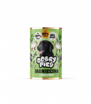 DOBRY PIES Lamb with eggplant - wet dog food - 400g