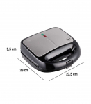 ELDOM ST210 sandwich maker 750 W Black