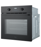 Midea MBO65M80D2-BK Oven, Built-in, Electric, Width 59.5 cm, Touch Display, Black