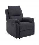 Tugitool SABIA recliner, tumehall, 80x90xH101cm