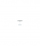 &Uuml;mmargune s&ouml;&ouml;gilaud ESPERO valge marmor/valge jalg 90 cm