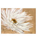 &Otilde;limaal 90x120cm, valge &otilde;is beežil taustal