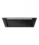 Whirlpool WCT3 63F LTK Hood, Built-in, Width 51.4 cm, B, Max 430 m&sup3;/h, LED, Black Whirlpool