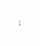 Baarilaud PUB H must 60 cm