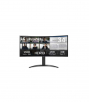 LG 34WR55QK-B 34 " VA 21:9 100 Hz 5 ms 3440 x 1440 pixels 300 cd/m&sup2; HDMI ports quantity 2 Warranty 24