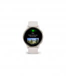 Garmin Vivoactive 5 3.05 cm (1.2") AMOLED 42 mm Digital 390 x 390 pixels Touchscreen White Wi-Fi GPS (satellite)