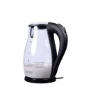 Camry CR 1251 Standard kettle 2000 W 1.7 L Glass 360&deg; rotational base Glass/Black