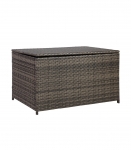 Padjakast WICKER 122x52xH62cm, tumepruun