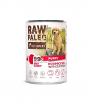 RAW PALEO Duoprotein Beef & Rabbit Puppy - wet dog food - 400g
