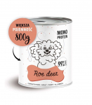 PAKA ZWIERZAKA Pepe Roe deer - wet dog food - 800g