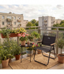 NC4307 BLACK FOLDING CHAIR NILS CAMP