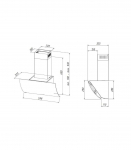 Hood AKPO WK-4 Clarus Eco  60 black