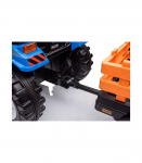 Battery-operated tractor with trailer Hercules Blue 24V